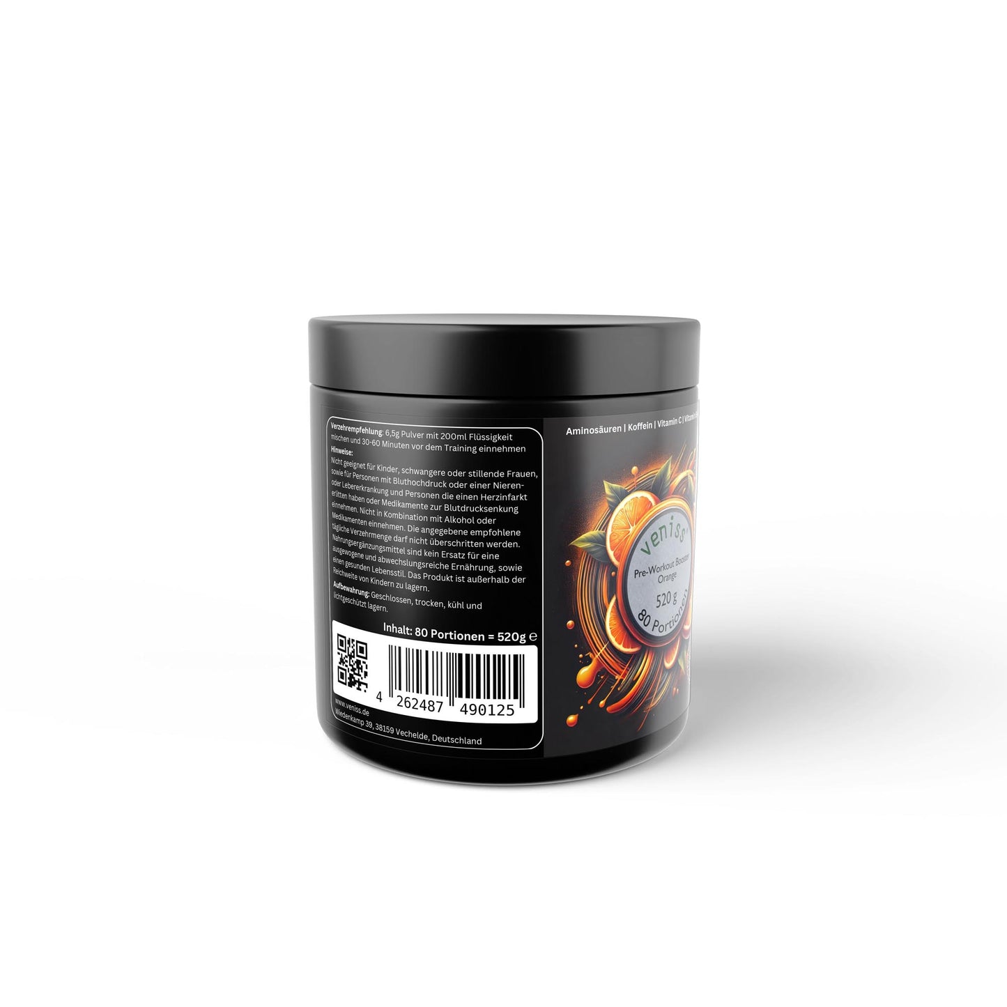 Pre-Workout Booster - Geschmack: Orange