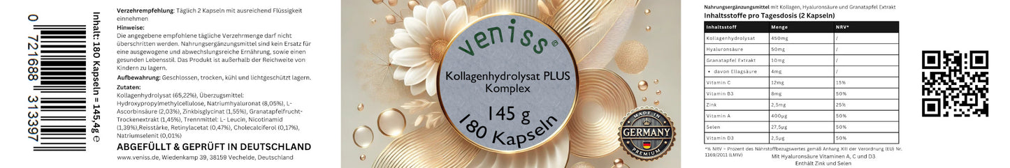 Kollagenhydrolysat PLUS