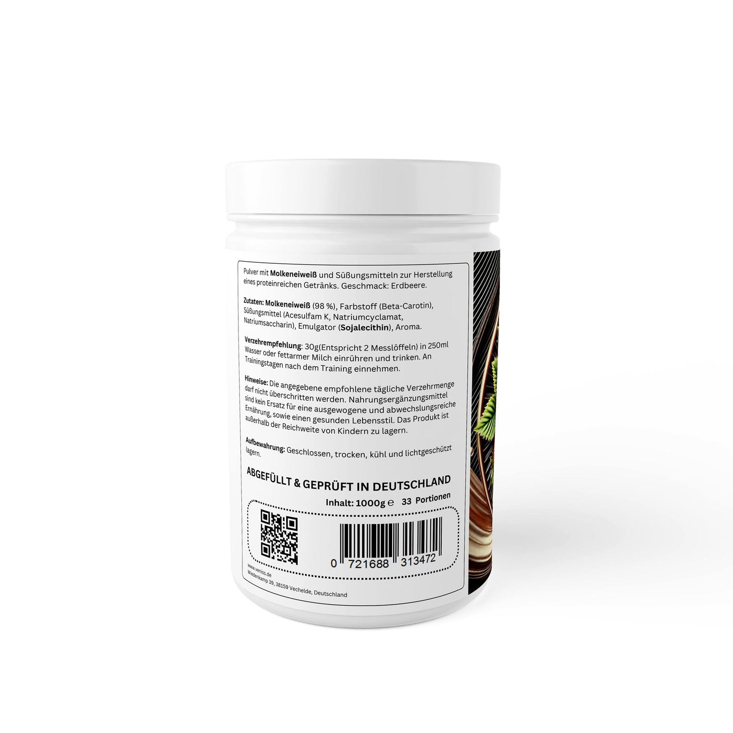 Premium Whey - Geschmack: Erdbeere