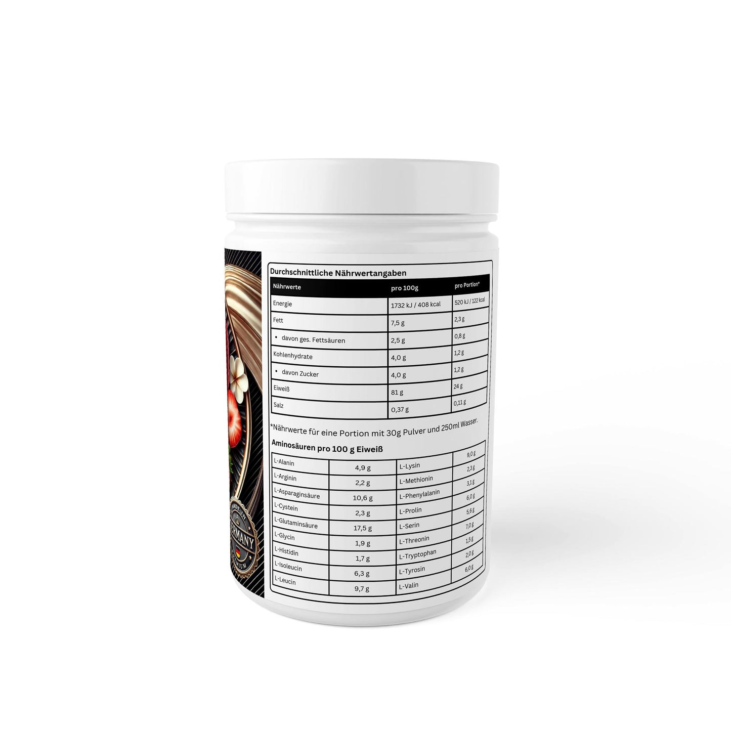 Premium Whey - Geschmack: Erdbeere