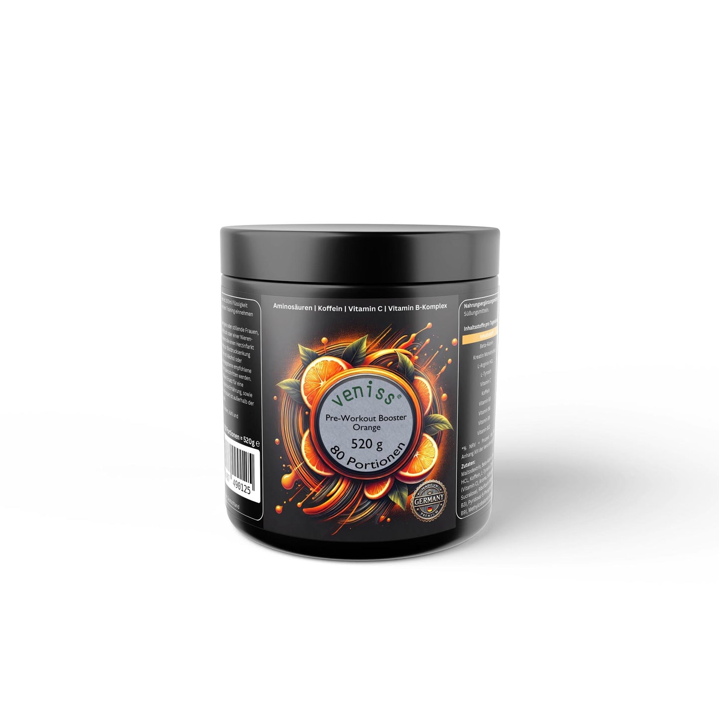 Pre-Workout Booster - Geschmack: Orange